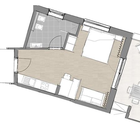 Auszait Apartments 2 칼다로 외부 사진